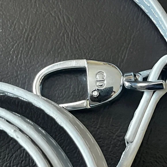 Dior Gray and Cream Designer Tote - Picture 7 of 7